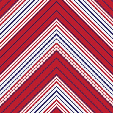 Moda tekstil ve grafikleri için uygun kırmızı Chevron köşegen çizgili dikişsiz arkaplan
