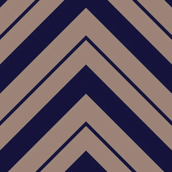 Bruine Taupe Chevron Diagonaal Gestreepte Naadloze Patroon Achtergrond Geschikt Voor — Stockvector