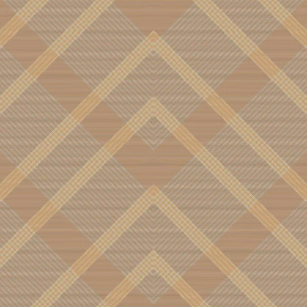 Brown Chevron Plaid Tartan Texturovaný Vzor Vhodný Pro Módní Textil — Stockový vektor