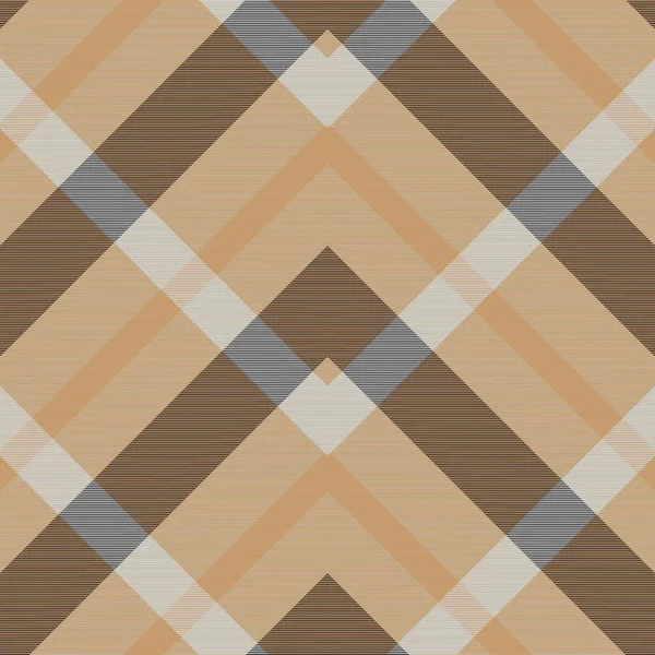 Brown Chevron Xadrez Tartan Design Padrão Texturizado Adequado Para Têxteis —  Vetores de Stock