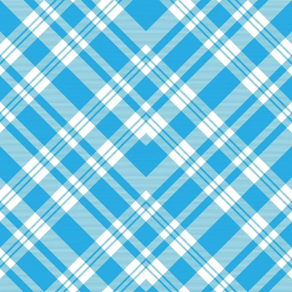 Blue Chevron Plaid Tartan Textured Seamless Pattern Design Suitable Fashion — Stock Vector