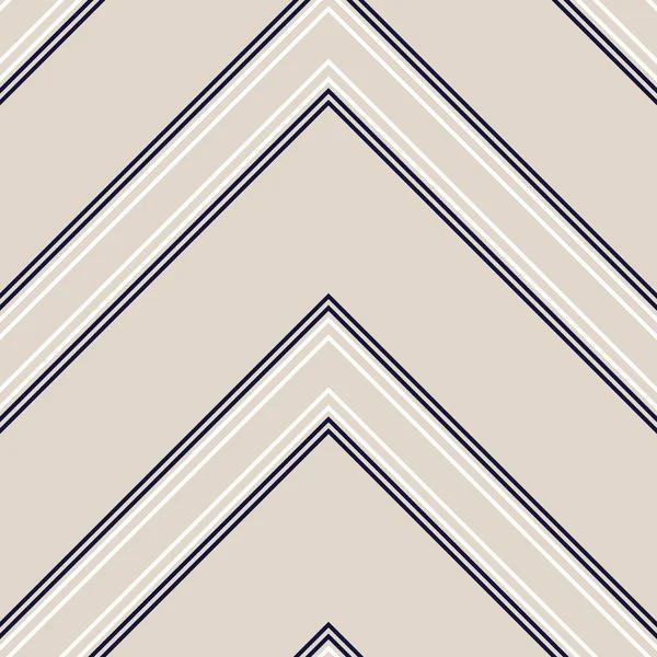 Taupe Marron Chevron Diagonale Rayé Fond Motif Sans Couture Adapté — Image vectorielle