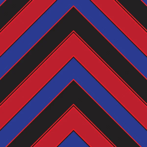 Fondo Patrón Sin Costura Rayas Diagonales Chevron Rojo Adecuado Para — Vector de stock