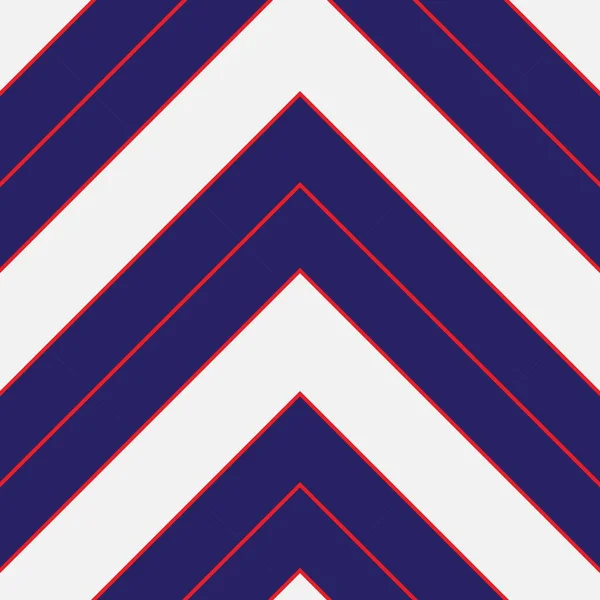 Fondo Patrón Sin Costura Rayas Diagonales Chevron Rojo Adecuado Para — Vector de stock