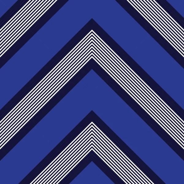 Fondo Patrón Sin Costura Rayado Diagonal Chevron Azul Adecuado Para — Vector de stock