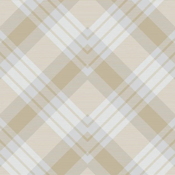 Brown Chevron Plaid Tartan Textured Pattern Design Suitable Fashion Textiles — Stock Vector