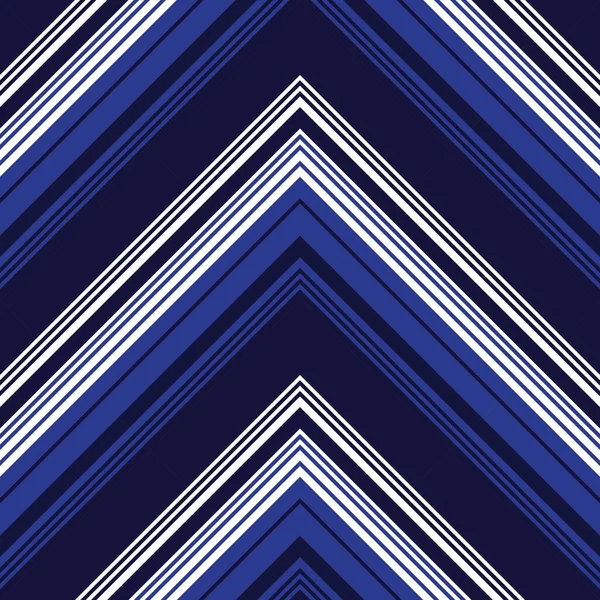 Fondo Patrón Sin Costura Rayado Diagonal Chevron Azul Adecuado Para — Vector de stock