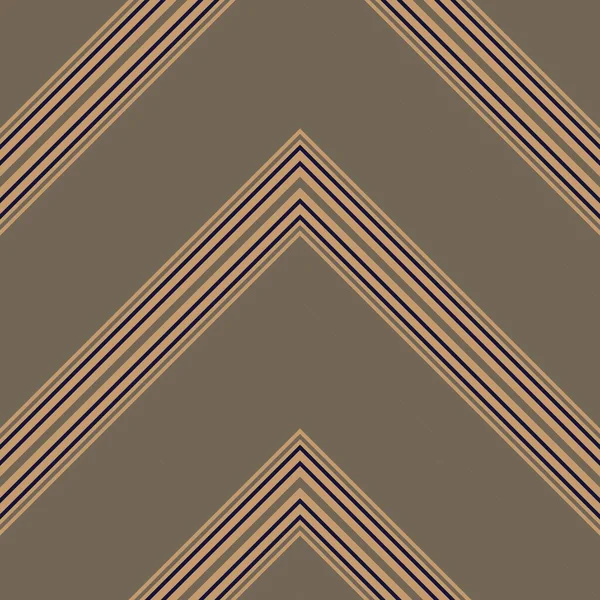 Taupe Marron Chevron Diagonale Rayé Fond Motif Sans Couture Adapté — Image vectorielle