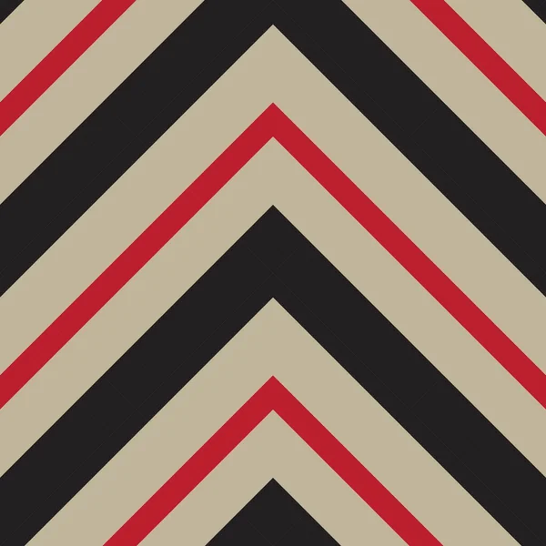 红色雪佛龙斜纹无缝图案背景适合流行纺织品 — 图库矢量图片