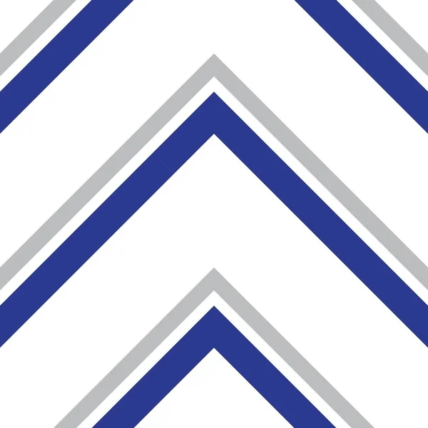 Azul Chevron Diagonal Listrado Sem Costura Fundo Padrão Adequado Para — Vetor de Stock