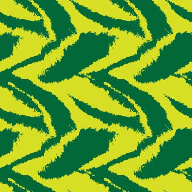 Moda baskıları, ev eşyaları, grafikler, arka planlar için sarı fırça desenli kürk deseni tasarımı