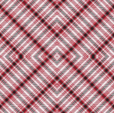 Kırmızı Argyle Ekose Tartan moda tekstil ve grafikleri için kusursuz desen tasarımı