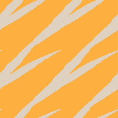 Moda baskıları, ev eşyaları, grafikler, arka planlar için turuncu fırça desenli kürk deseni tasarımı