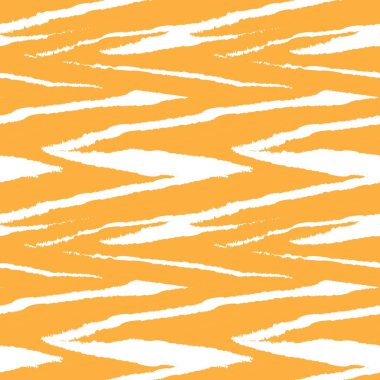 Moda baskıları, ev eşyaları, grafikler, arka planlar için turuncu fırça desenli kürk deseni tasarımı