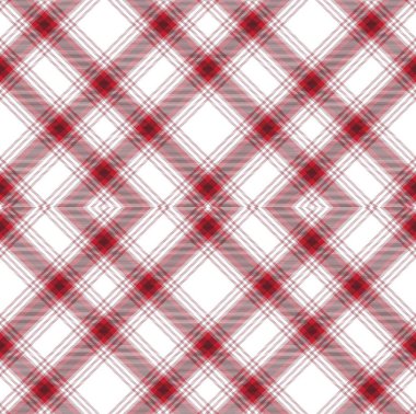 Kırmızı Argyle Ekose Tartan moda tekstil ve grafikleri için kusursuz desen tasarımı