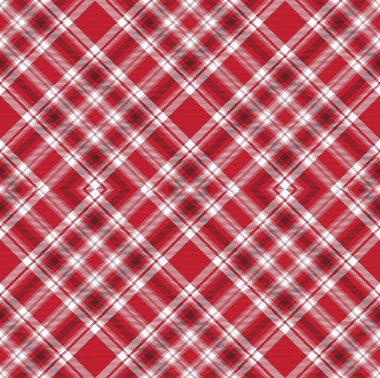 Kırmızı Argyle Ekose Tartan moda tekstil ve grafikleri için kusursuz desen tasarımı