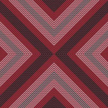 Kırmızı Argyle Ekose Tartan moda tekstil ve grafikleri için kusursuz desen tasarımı