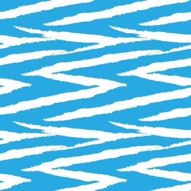 Moda baskıları, ev eşyaları, grafikler, arka planlar için mavi fırça desenli kürk deseni tasarımı