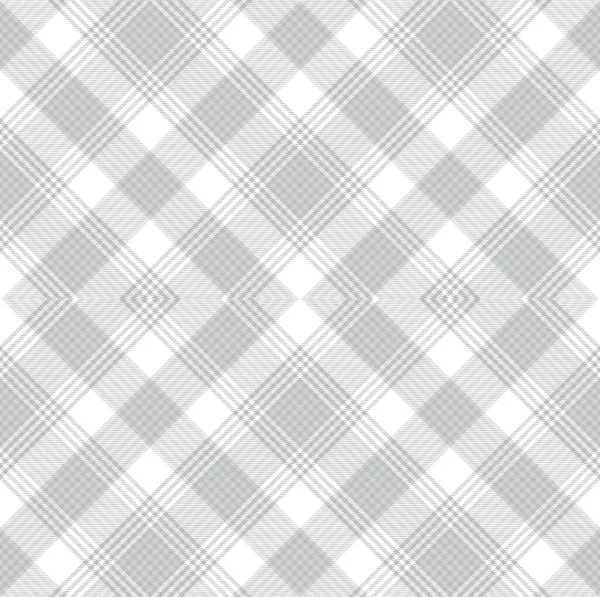 Branco Argyle Xadrez Tartan Design Padrão Texturizado Adequado Para Têxteis —  Vetores de Stock