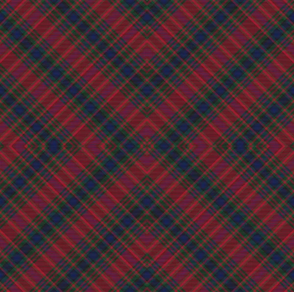 Weihnachten Argyle Plaid Tartan Texturierte Nahtlose Muster Design Geeignet Für — Stockvektor