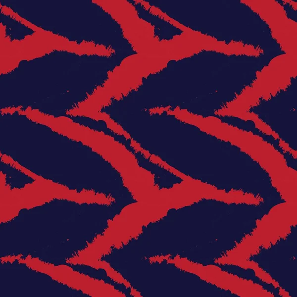 ファッションプリント 家庭用品 グラフィック 背景のための赤いブラシストローク毛皮のパターンデザイン — ストックベクタ