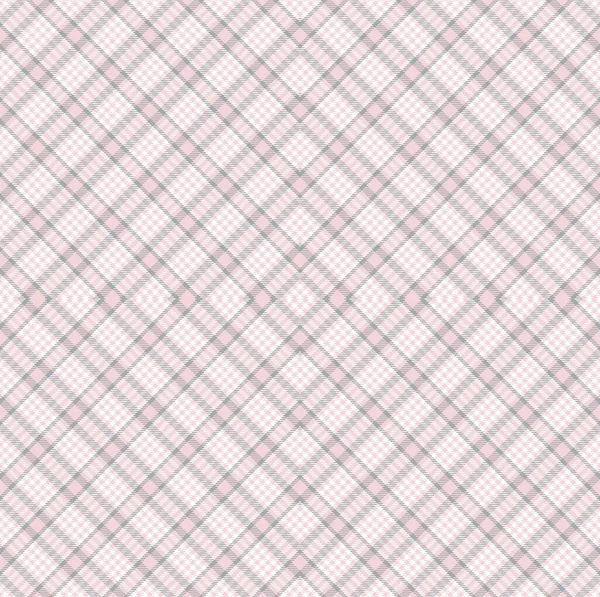 Pink Argyle Plaid Tartan Textured Passing Design Fashion Textiles Graphics — стоковий вектор