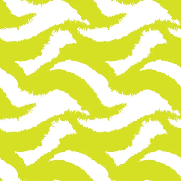 Жовтий Пензлик Дизайн Візерунка Хутра Модних Принтів Посуду Графіки Фону — стоковий вектор