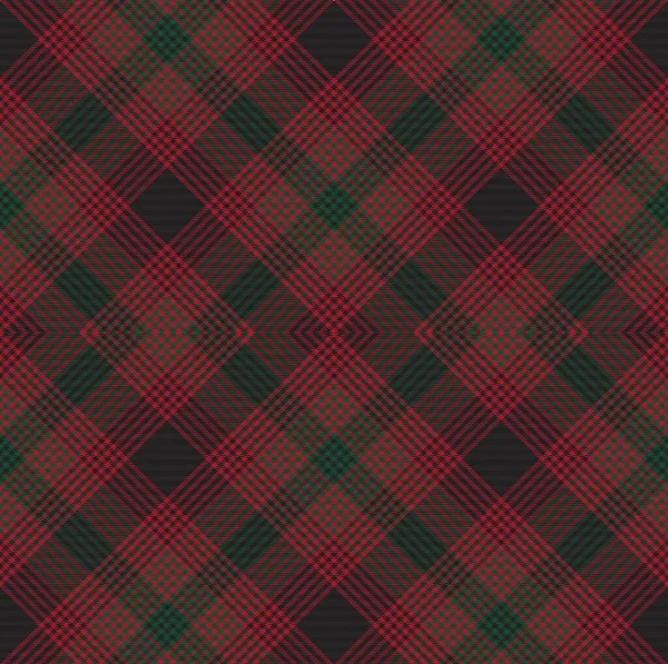 Natal Argyle Xadrez Tartan Texturizado Design Padrão Sem Costura Adequado — Vetor de Stock