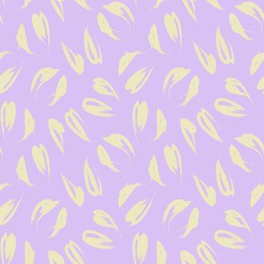 Moda tekstil, grafik ve el sanatları için Pastel Hayvan Leoparı Kusursuz Desenli Arkaplan