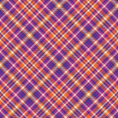 Renkli Chevron Ekose Tartan. Moda tekstil ve grafikleri için uygun desensiz desen tasarımı.