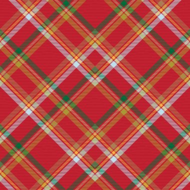 Renkli Chevron Ekose Tartan. Moda tekstil ve grafikleri için uygun desensiz desen tasarımı.