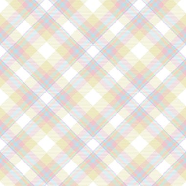 Gökkuşağı Pastel Sembol Ekoseli Moda tekstil ve grafikleri için uygun desensiz desen tasarımı