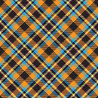 Renkli Chevron Ekose Tartan. Moda tekstil ve grafikleri için uygun desensiz desen tasarımı.
