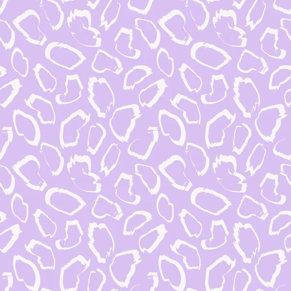 Padrão Sem Costura Leopardo Animal Roxo Fundo Para Têxteis Moda — Vetor de Stock