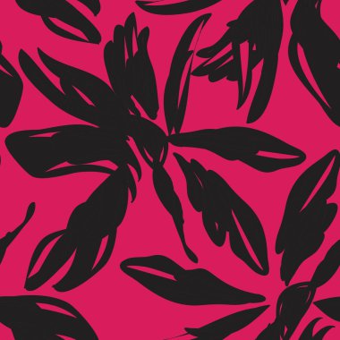 Moda tekstil, grafik, arka plan ve el sanatları için mor çiçek desensiz arkaplan