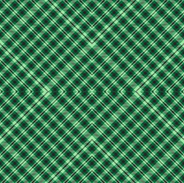 Moda tekstil ve grafikleri için Yeşil Argyle Ekose Tartan desenli desen tasarımı