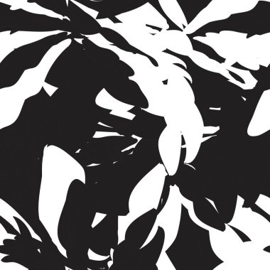 Moda tekstil, grafik, arkaplan ve el sanatları için siyah ve beyaz desensiz arkaplan