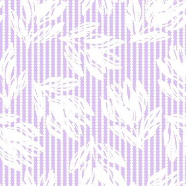 Moda tekstil ve grafikleri için çizgili arkaplanı olan Pastel Çiçeksiz desen