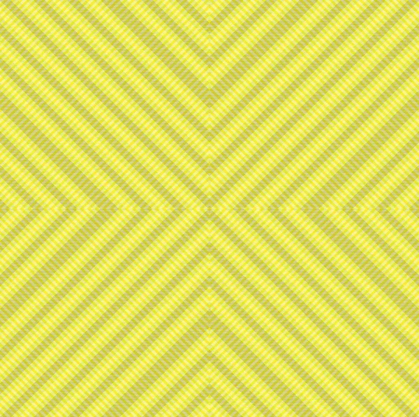 Желтый Argyle Plaid Tartan Текстурированный Дизайн Бесшовный Шаблон Подходит Моды — стоковый вектор