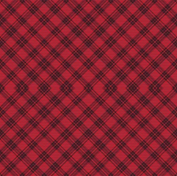 Red Argyle Plaid Tartan Textuur Naadloos Patroon Ontwerp Voor Mode — Stockvector