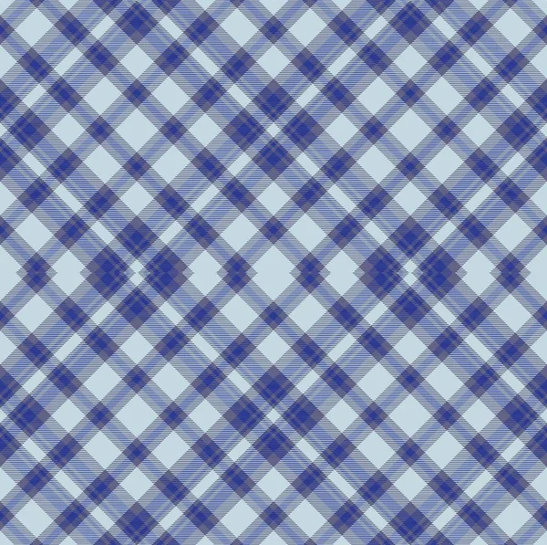 Sky Blue Argyle Plaid Tartan Teksturowany Wzór Projektowania Dla Tekstyliów — Wektor stockowy
