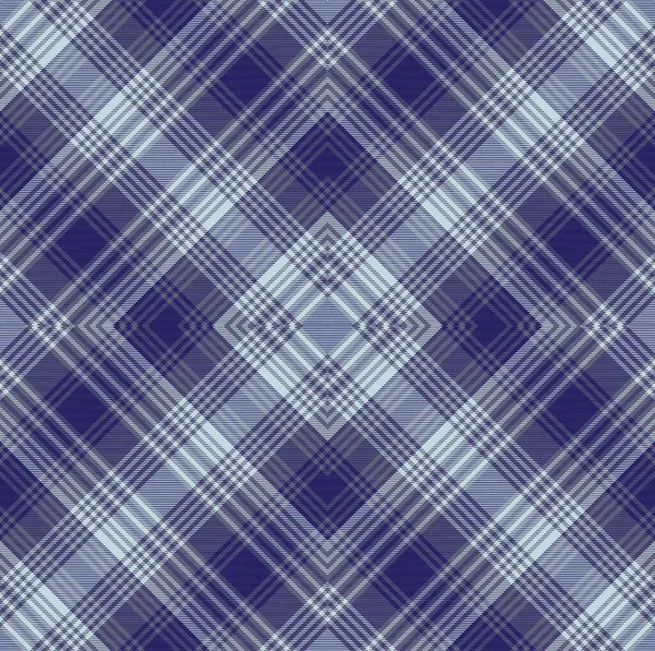 Sky Blue Argyle Plaid Tartan Textured Passing Design Fashion Textiles — стоковий вектор