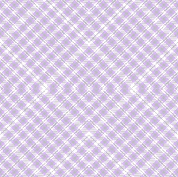 Violet Argyle Plaid Tartan Texturé Design Motif Sans Couture Adapté — Image vectorielle