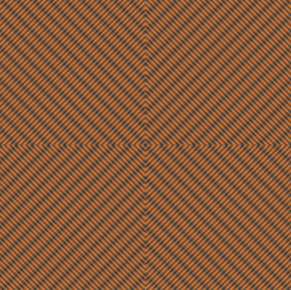 Orange Argyle Plaid Tartan Textured Seamless Pattern Design Suitable Fashion — Stock Vector