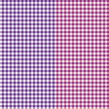 Mor Asimetrik Ekose desenli, moda tekstil ve grafikleri için uygun.