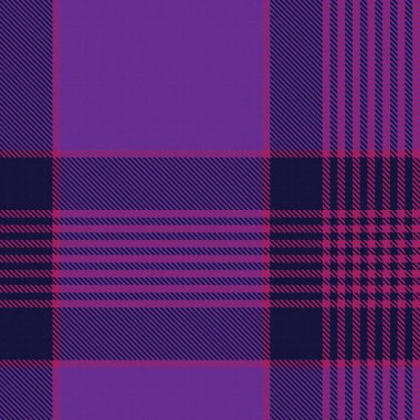 Mor Asimetrik Ekose desenli, moda tekstil ve grafikleri için uygun.