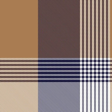 Moda tekstil ve grafikleri için uygun kahverengi asimetrik desenli dikişsiz desen