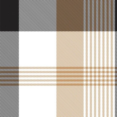 Moda tekstil ve grafikleri için uygun kahverengi asimetrik desenli dikişsiz desen