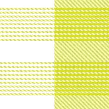 Moda tekstil ve grafikleri için uygun sarı asimetrik ekose desenli kusursuz desen