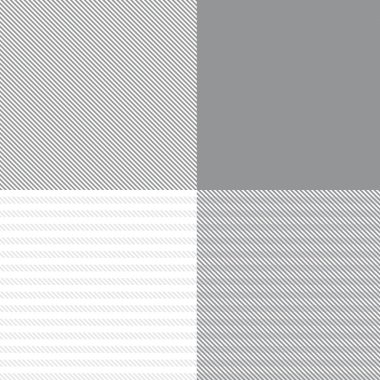 Moda tekstil ve grafikleri için uygun siyah ve beyaz asimetrik desenli